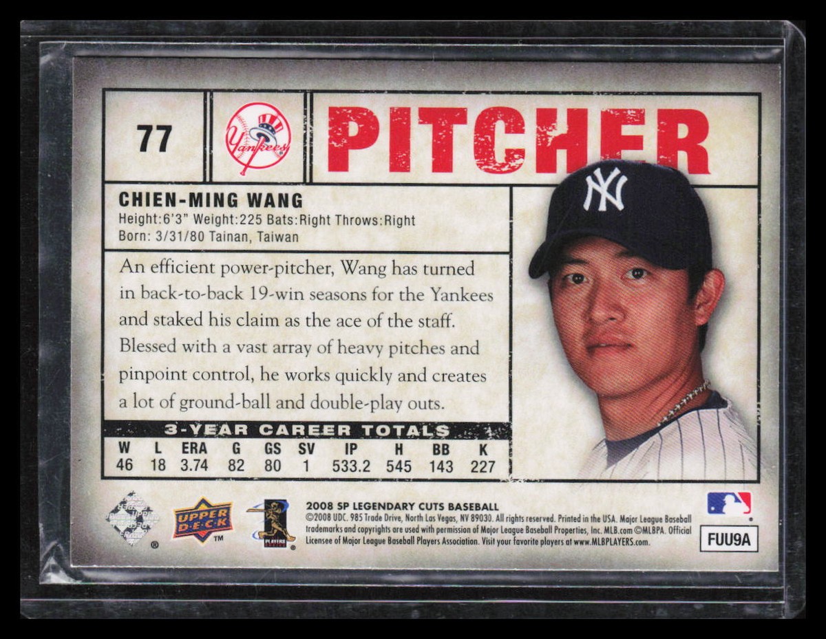 2008 SP Legendary Cuts Chien-Ming Wang #77 | eBay