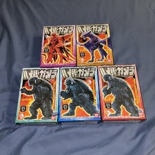 gamera set 95,96,99, iris,gyaos sealed set of 5 bandai 1999 Godzilla Universe