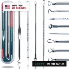 Blackhead Remover Pimple Comedone Extractor Tool Best Acne Removal Kit Treatme