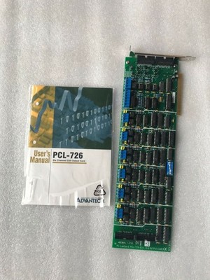 1PC  USED    PCL-726 data acquisition card @zx