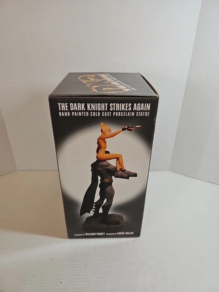Estatua de Batman del Caballero Oscuro ataca de nuevo de DC Comics - LOTE # 788 de Frank Miller Foto 4 de 4