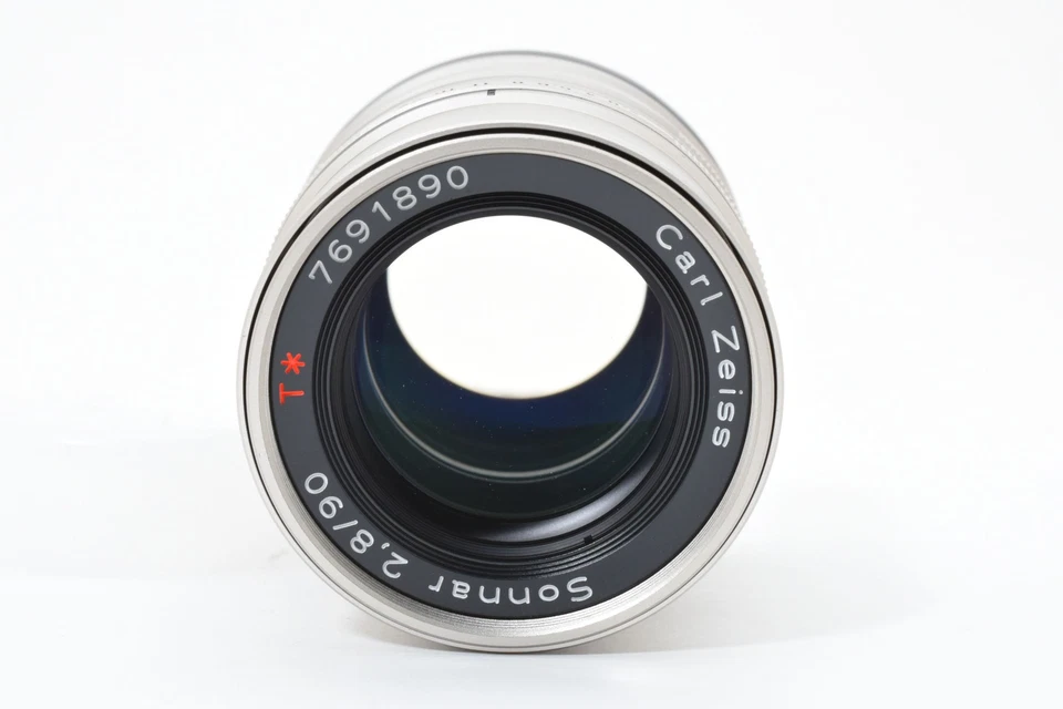[Top MINT] Contax Sonnar G 90mm f/2.8 Portrait Lens w/Hood For G1 G2 From JAPAN - Image 3 of 4