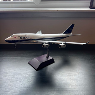 GeminiJets British Airways BOAC Retro Livery 747 400 (Flaps Down) 1/200 G BYGC