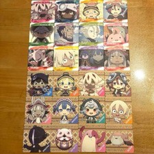 MIB Made in Abyss Coaster Set 24 Char. + 2 Secret Foils Complete