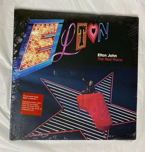 Elton John The Red Piano Concert Live VINYL 3 LP Record Set SEALED! NEW! 2008