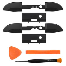 2 Pack Bumpers Replacement for Xbox One Series X/S Controllers, Black LB RB Butt