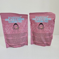 NEW 2 Pack Kojic Acid Turmeric Cleansing Face Pads Gentle Exfoliation 30 Ct Each