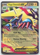 Mega Manectric ex Double Rare ME01: Mega Evolution 050/132 NM