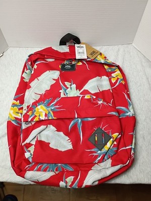 Vans Old Skool II Backpack Racing Red Arachnofloria