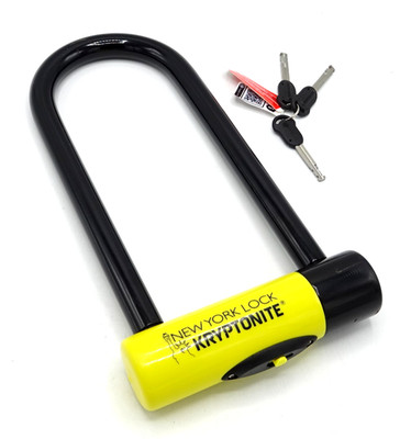 Kryptonite New York Schloss M18-WL - Fahrrad Diamant 10/10 - 3 Schlüssel - 024-R15
