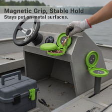 Magnetic Fishing Lure Tray Double Layer for Anglers, for Storage - for Women