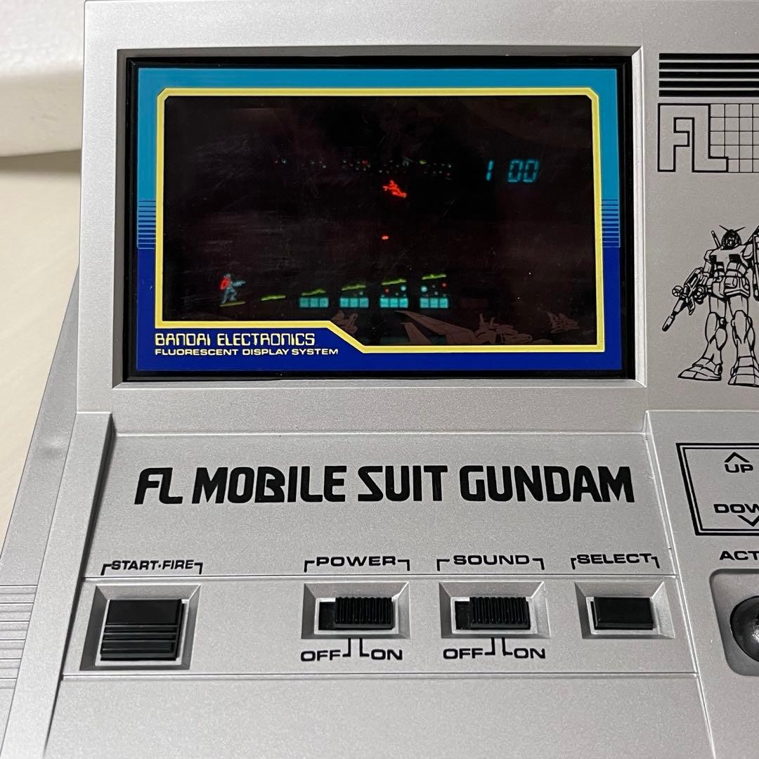 Bandai Gundam Handheld LSI Game Retro Tested Working Japan |NO