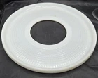 10" Corning Lamp Shade Deflector Vintage TM REG US PAT OFF Milk Glass Diffusor