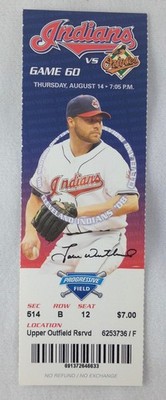 MLB 2008 08/14 Baltimore Orioles at Cleveland Indians Full Ticket-F. Cabrera WP