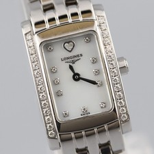 [Quasi Come Nuovo] Orologio Longines Dolce Vita L5.158.0 Lunetta Diamante Quarzo Donna GIAPPONE