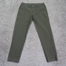 Lululemon Pants Mens 34 Green ABC Slim Fit Trouser Versatwill Chino M5AXAS 34x30