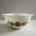 Vintage~ PYREX 1.5 Pt Cinderella Mixing Bowl Butterfly Gold #441