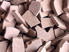 RED Edible Clay Chunks Lump Natural for Eating Food , 4 Oz 110 G