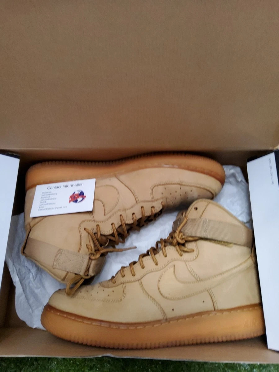 Nike Air Force 1 '07 LV8 WB High Flax | eBay