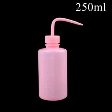 Eyelash Cleaning Bottle Elbow Spout Leakage Proof Empty Plastic Squeeze Wash☚