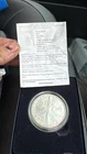 U.S. Mint 2007 American Eagle 1 oz .999 Silver Uncirculated w/ Box COA