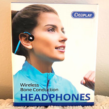 iDeaPLAY ES368 Bone Conduction Bluetooth Headband Headphones Sweatproof Sports
