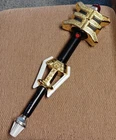 Vtg 1996 Power Rangers Zeo Gold Ranger Golden Power Staff Works WITH ISSUES READ