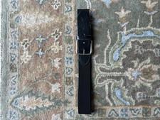 Mizuno Classic Elastic Youth Baseball Softball Belt One Size Black Stretch