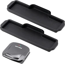 2 Pack Drip Tray Compatible with George Foreman Electric Grill (GRP1060B GR10B