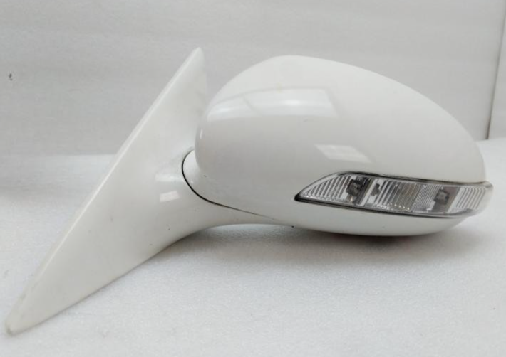 2006-2008 Mercedes-Benz CLS Left Driver LH Side View Door Mirror White Oem 06-08