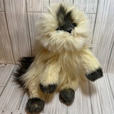 TY Classic PEACHES the Himalayan /  Siamese Cat 14" Retired Plush Toy Kitty Q