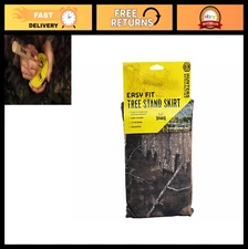 Durable Lightweight Camouflage Tree Stand Skirt - 32" H x 50" L, Quiet Concealme