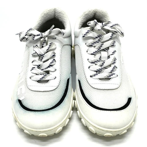 CHANEL G34086 19C Low-cut Shoes Athletic Sneakers White x Black | eBay