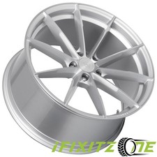 Dolce Veloce 20x8.5 5x112 28mm Gloss Silver Machined Face Wheel 20 Inch Rim