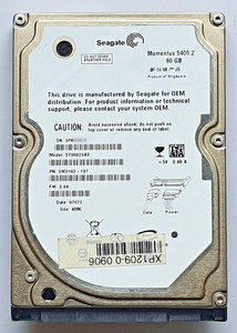 80 GB SATA Seagate Momentus 5400.2 ST98823AS 8MB HDD 2.5" interne Festplatte