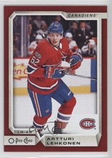 2018-19 O-Pee-Chee Red Artturi Lehkonen #108 0c3