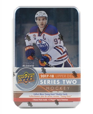 2017/18 Upper Deck Series 2 Hockey Tin (Box)