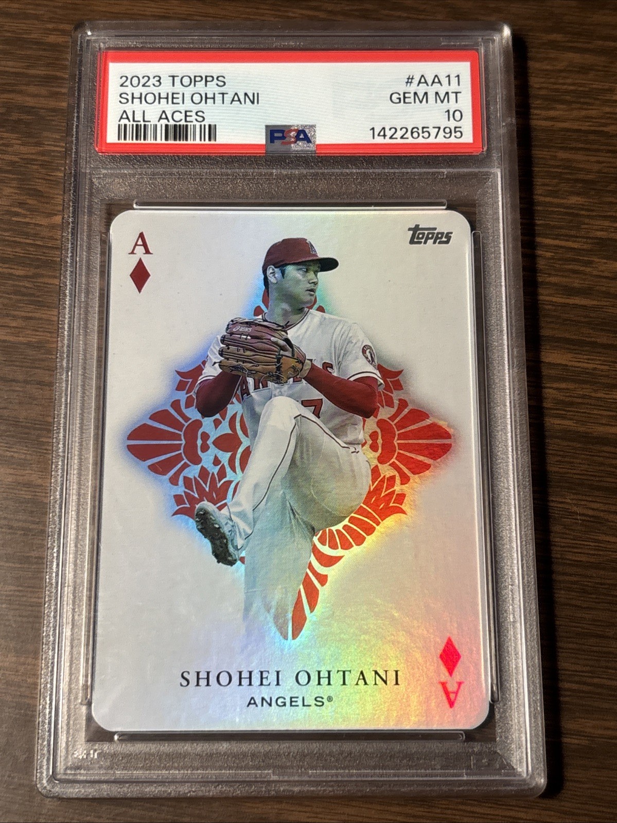 2023 Topps Shohei Ohtani All Aces #AA11 PSA 10 GEM MT