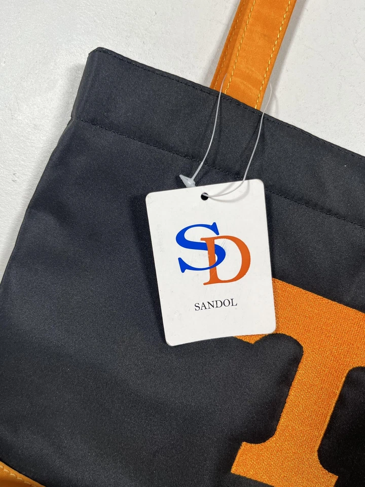 Bolso de hombro Tennessee Volunteers negro naranja NCAA College Gameday Foto 3 de 4