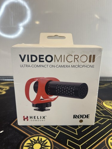 RODE VideoMicro II ultrakompaktes Shotgun-Mikrofon zur Kameramontage