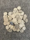 Buffalo Nickels lot 114 Coins In All No Visible Dates Weights 556.5 Grams