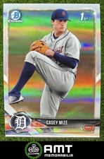 Casey Mize 2018 Bowman Draft Chrome Refractor Detroit Tigers #BDC-1