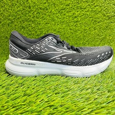 Brooks Glycerin 20 Womens Size 8 Black White Athletic Running Shoes Sneakers
