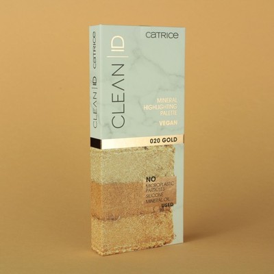 Catrice Clean ID Mineral Highlighting Palette 020 Gold vegan