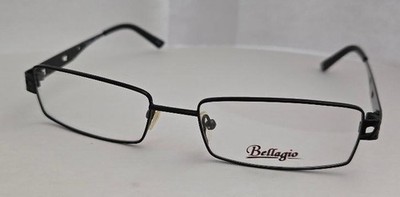 Bellagio Eyewear B431 C03 Matte Black/Shiny Black EYEGLASSES 51-18-140 - Rare