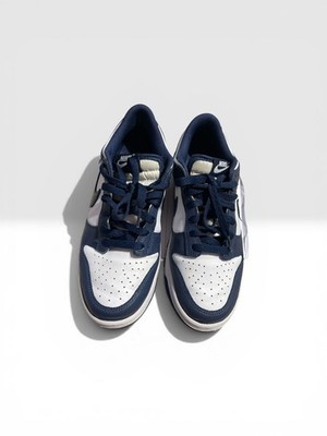 Nike Dunk Low Midnight Navy White Sneakers