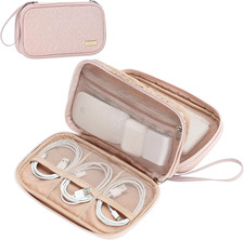 Electronics Travel Organizer Cord Case, Charger Cable Tech Bag