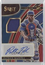 2022 Panini Select Rookie Jersey Tri-Color Prizm 80/99 Patrick Mazeika Auto 0c6