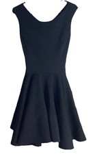 Gianni Versace Black Designer Dress 40 