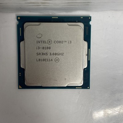 INTEL CORE I3-8100 PROCESSOR 3.60GHZ SR3N5